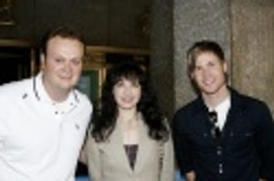 Brad Blanks, Bebe Neuwirth and Ashley Parker Angel Photo
