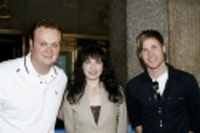 Brad Blanks, Bebe Neuwirth and Ashley Parker Angel Photo