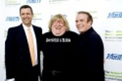 Keith McNutt (AF Director of Western Region)  Bruce Vilanch and David Michaels (AF Di Photo