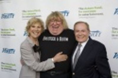 Karen Morrow, Bruce Vilanch and Jerry Herman Photo