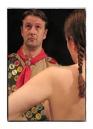 Greg McFadden as Roy and Tara Falk as Jessica Photo