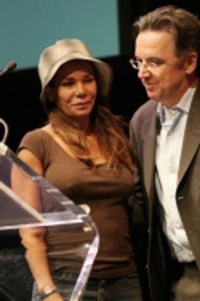 Daphne Rubin-Vega and James Houghton Photo