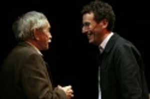 Edward Albee and Tony Kushner Photo