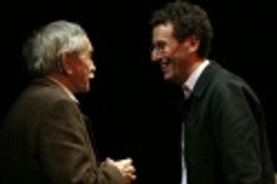 Edward Albee and Tony Kushner Photo
