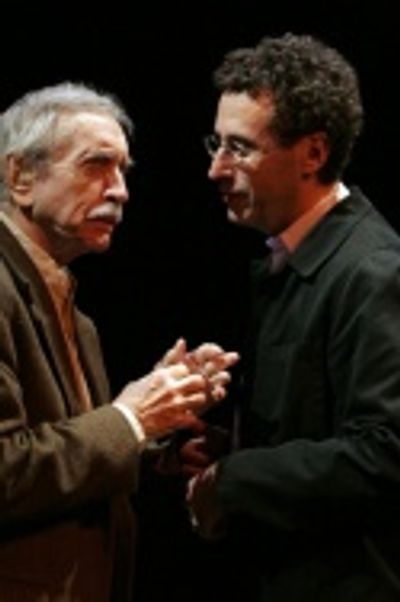 Edward Albee and Tony Kushner Photo