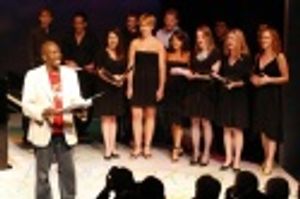   Tituss Burgess and the students from the Marymount Manhattan at the York Summer New Photo