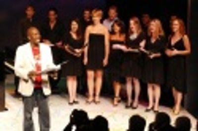   Tituss Burgess and the students from the Marymount Manhattan at the York Summer New Photo