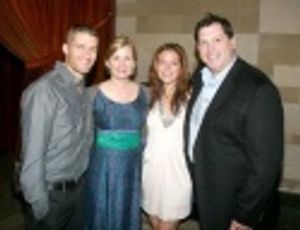 Matthew Morrison, Mare Winningham, Irene Molloy and Skip Sudduth
 Photo