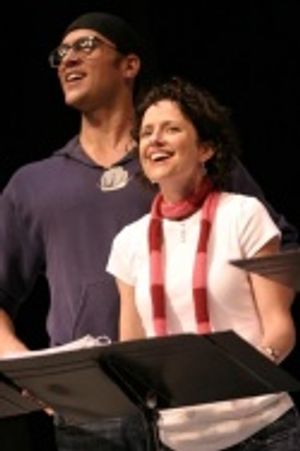 Cheyenne Jackson and Jean Louisa Kelly Photo