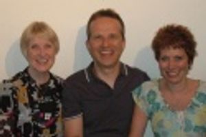 Yvonne Adrian, Tom Kochan and Cheryl Stern Photo