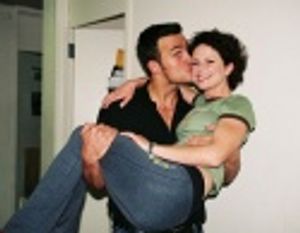 Cheyenne Jackson and Jean Louisa Kelly Photo