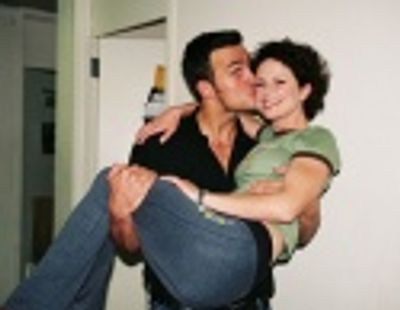 Cheyenne Jackson and Jean Louisa Kelly Photo
