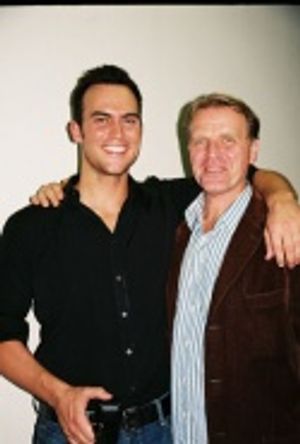 Cheyenne Jackson and David Rasche Photo