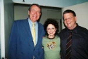 David McCoy (York Theatre Company-Chairman of the Board), Jean Louisa Kelly and James Photo