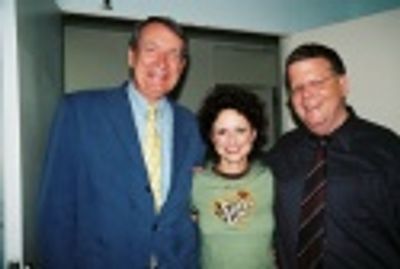 David McCoy (York Theatre Company-Chairman of the Board), Jean Louisa Kelly and James Photo