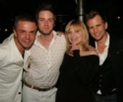 Shane Scheel, Trapper Felides, Roslyn Kind and Chris Isaacson Photo