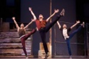 The Sharks dance the Prologue - Joey Calveri as Pepe, Freddy Ramirez as Bernardo and  Photo