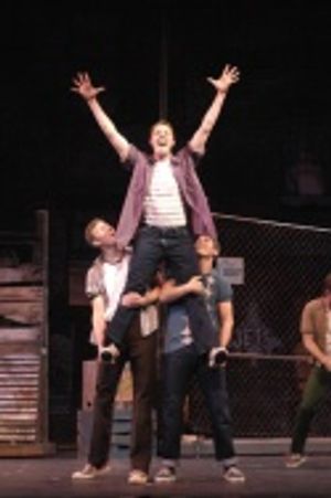 Matt Gibson as Diesel, Justin Bohon as Riff and Spencer Howard as Big Deal - "The Jet Photo