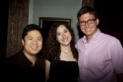 Wilson Chin, Christie Evangelisto and Roberto Aguirre-Sacasa Photo