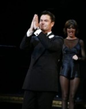 Harry Hamlin (Lisa Rinna in background) Photo