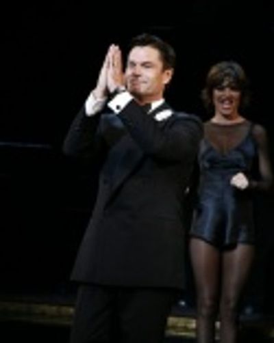 Harry Hamlin (Lisa Rinna in background) Photo