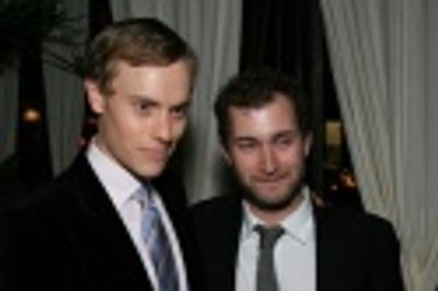 Cast member Carrington Vilmont and Kevin Newbury Photo