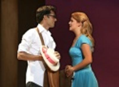 David Burnham and Katie Rose Clarke Photo