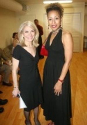 Catherine Russell and Tamara Tunie Photo