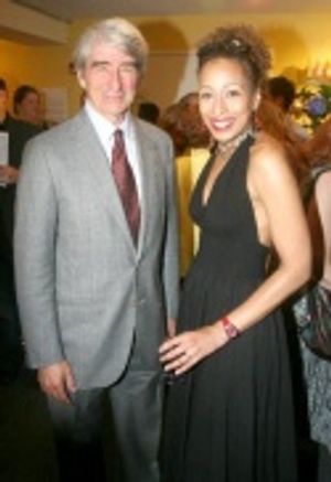 Sam Waterston and Tamara Tunie Photo