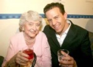 Celeste Holm and Christian Hoff Photo