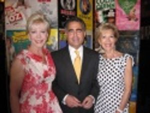 Co-chairs Patricia Kennedy and Allen Brill with Anka Palitz Photo