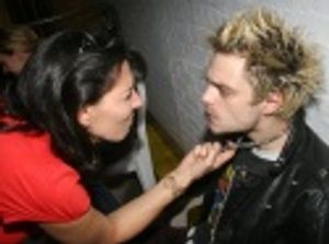 Christine Pedi and Sebastian Stan Photo