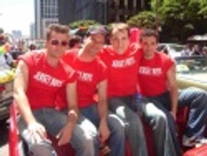 Jeremy Kushnier, Steve Gouveia, John Hickman and Jarrod Spector Photo