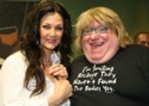 Lynda Carter and Bruce Vilanch Photo