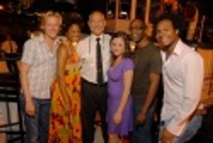 (L-R) Chicago Cast Members Nathan Peck, Dan&#8217;yelle Williamson, Laura Pugliese, K Photo