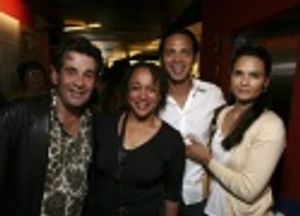 Alan Rosenberg, S. Epatha Merkerson, Benjamin Bratt and wife Talisa Soto Photo