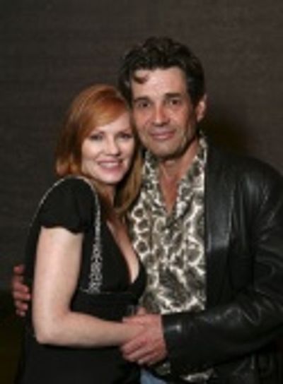 Alan Rosenberg and wife Marg Helgenberger Photo