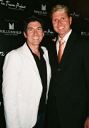 James Lecesne (Trevor Project Co-Founder) and Charles Robbins (Executive Director) Photo
