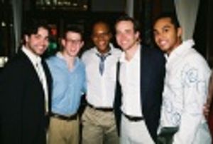 Daniel Torres, Nick Blaemire, Michael James Scott, Peter Matthew Smith and Jesse Nage Photo