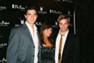 Jake Silbermann, Alexandra Chando (CBS, As The World Turns) and Van Hansis Photo