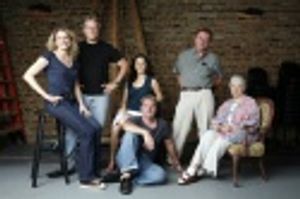 The cast, including Cady Huffman, James Colby, Larry Bryggman and Lois Smith Photo