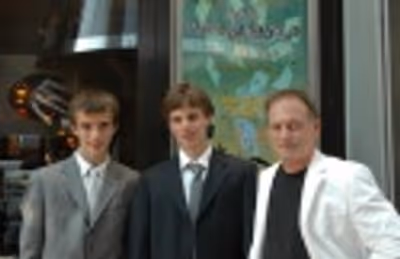 The family of Margaret Colin- Joe Deas, Sam Deas and Justin Deas ("The Guiding Light" Photo