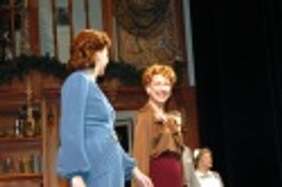 Margaret Colin and Harriet Harris Photo