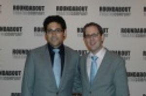 Roundabout Theatre Managing Director Harold Wolpert and Rui Rita, the lighting direct Photo