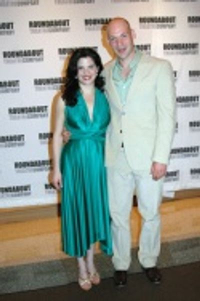 Diane Davis and Corey Stoll Photo