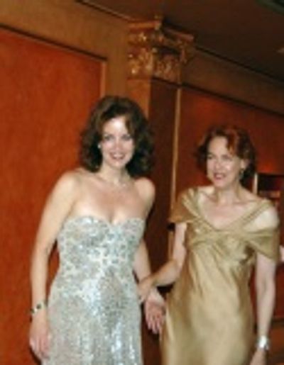 Margaret Colin and Harriet Harris Photo