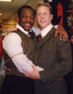 with the Ragtime tourâ€™s Coalhouse Walker Jr., Hinton Battle Photo
