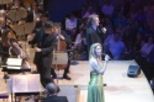 Marin Mazzie and Jason Danieley with Keith Lockhart and the Boston Pops Esplanade Orc Photo