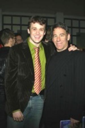 The gentlemen of the hour - Michael Arden and Stephen Schwartz  Photo