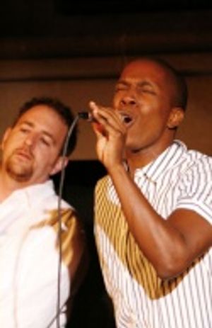 Trist Curless and Lesli Odom Jr. Photo